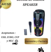 Bocina de música speaker . Estamos en San Miguel. mensajeria costo adicional depende para donde sea - Img 49390777
