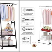 Organizador Multifuncional con Percha y Rueditas (L&G) - Img 53419440