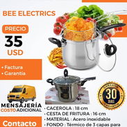 FREIDORA DE ACEITE CON CANASTA ESCURRIDORA - Img 54945613