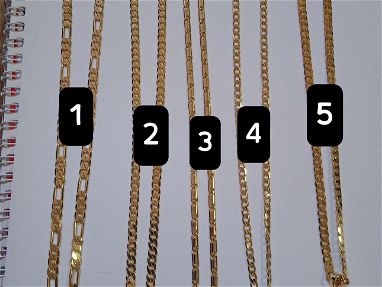 Cadenas de oro laminado cifrado XP - Img 66936678