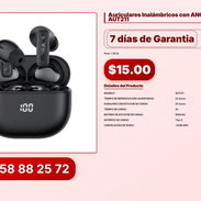 Auriculares Inalámbricos con ANC 1HORA AUT211 VPT#-0135 - Img 56828498