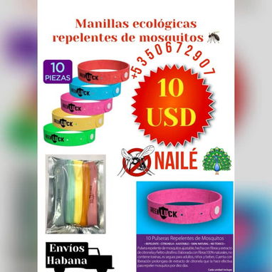 Manillas Repelente/Mosquitos - Img 109336249