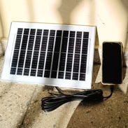 Panel solar de 9 watt para cargar teléfonos y ventiladores F6 - Img 57258887