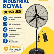 Ventilador Industrial 2 en 1 ROYAL - Img 57905429