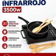 Cocina infrarroja All Novu 3500W con sartén - Img 58262052