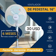Ventiladores de pared, mesa y pedestal. - Img 49305981