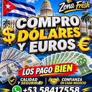Compro Dólares y Euros los pago bien. - Img 58358198