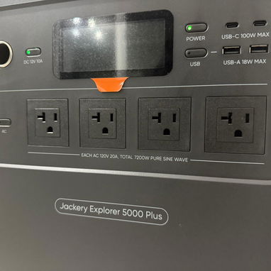 PLANTA ELÉCTRICA JACKERY EXPLORER 5000 PLUS 7200 HASTA 14400 W - Img 120116020