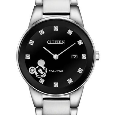 CITIZEN ECODRIVE MICKEY MOUSE DE MUJER (GA1051-58W) DE 29.5MM EN ACERO INOXIDABLE , NUEVO A ESTRENAR , OFERTON 58049738 - Img 106095532