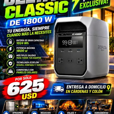 Bicicleta Eléctrica, EcoFlow y Bateria - 2/3