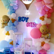 Decoraciones para fiestas de revelación de sexo y babyshower - Img 55753973