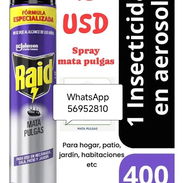 Spray insecticida mata pulgas para habitaciones y patios - Img 55623367