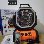 Ventilador Recargable Airlentis - Img 56840028