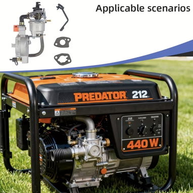 Vendo carburador para conversión de plantas electricas de gasolina o gas de balita a gas de la calle!! Nuevo a estrenar. - Img 125450828