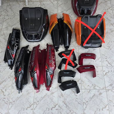 Piezas de motos Ava flamingo, tank y halco - Img 124280233