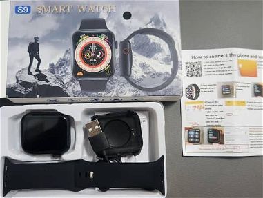 *RELOJ INTELIGENTE ♡* - smart watch S9 - viene con sus instrucciones y especificaciones - 5500$ - Img main-image