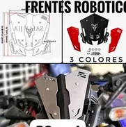 ✅💯✅FRENTE ROBOTICO ADAPTABLES PARA CUALQUIER MODELO DE MOTO✅💯✅ - Img 49927894