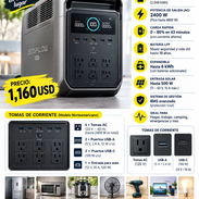 🔥 ECOFLOW DELTA 3 MAX PRECIO 1160 USD) Marianao La Habana🔥 Preguntas y pedidos por WhatsApp 👇 Llama al 📲52739071 - Img 57778595