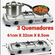 GANGITA cocina de gas de tres hornillas - Img 46064208