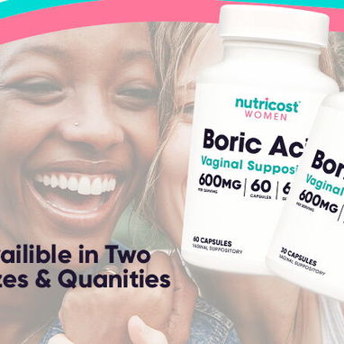 Óvulos Vaginales de Ácido Bórico Nutricost Borasol en óvulos - Img 116352808