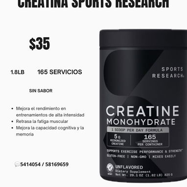 Suplementos deportivos certificados 💪Variedad de proteínas,creatinas y más - Img 124424528