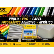 Vinilo Adhesivo/ PVC 3 mm / Papel Fotográfico Adhesivo, Acrílicos 3 mm, 5 mm/ Reflector LED / Herramientas - Img 46435158