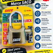 Candado con alarma - Img 58187629