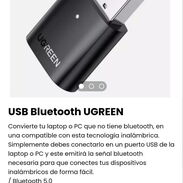 USB Bluetooth para PC o laptop* Bluetooth USB marca UGREEN - Img 45339698