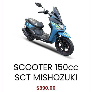 SCOOTER 150cc SCT MISHOZUKI - Img 116466174
