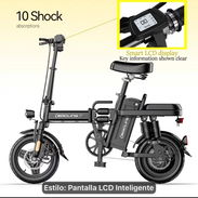 Bicicleta electrica plegable 500w - Img 56172819