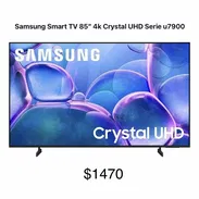 Samsung Smart TV 85" 4k Crystal UHD Serie u7900 nuevo - Img 55321018
