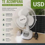 Ventilador recargables de mesa sole fan - Img 55852031