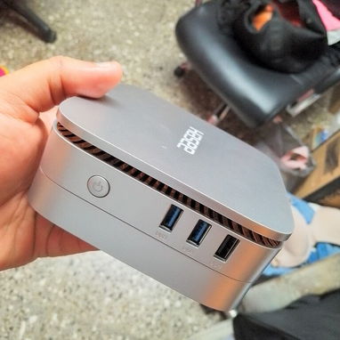 vendo MiniPc HANSEE NEW en caja 2 HDMI,2USB 3.0, 2 USB 2.0, LAN,WIFI,Bluetooh,CPU Intel N5095 11na, 8GB RAM DDR4, SDD 25 - Img 123414732