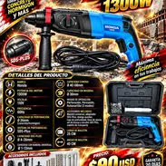 TALADRO ROTOMARTILLO HONDA 26MM SDS-PLUS 1300W, NUEVO EN SU EMPAQUE. FACTURA Y GARANTÍA. VARIEDAD - Img 57825251