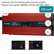 Inversor Convertidor de corriente 12v 4000w pico Potencia máxima de trabajo 2000w - Img 55886345