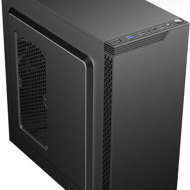 CHASIS DIYPC S05-BK(USB 3.0/2 USB 2.0) + 3 FANES + FUENTE AISEN 500W(80 PLUS BRONZE)|NUEVO-0KM(52971024) - Img 120234406