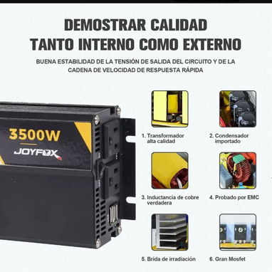 Inversor 3500W onda sinusoidal pura - 3/4