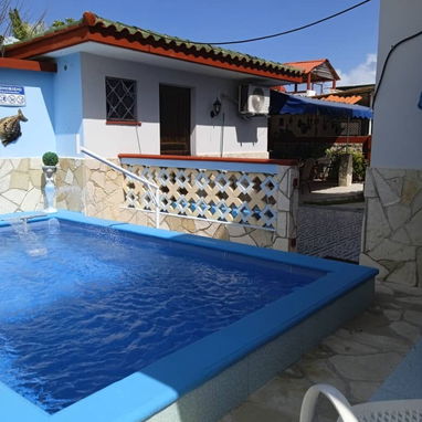 Se renta casa de dos habitaciones en GUANABO con piscina muy acogedora.58858577 - 3/10