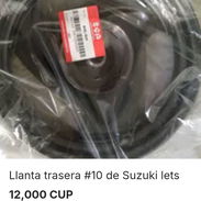 Llanta trasera de Suzuki lets - Img 54355999