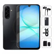 Teléfono Samsung Galaxy A17 EU 4Gb Ram, 128Gb Almacenamiento, Con Cover, Mica y Audífonos - Negro - Img 55054109