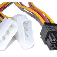 Adaptador PCIe de 8 pines a 2 MOLEX para tarjetas gráficas - Img 54260032