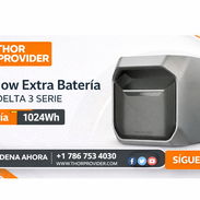 EcoFlow Batería Adicional Serie DELTA 3 - 1024Wh, Compatible con Delta 3/Delta 3 Plus/Delta 3 1500 - Img 55190435
