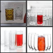 🎁 Juegos de Vasos de Vidrio (6 piezas) - Img 54503437