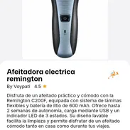 Afeitadora eléctrica remington - Img 57956781