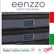 Colchón King size de 180x2 Marca eenzzo italiano empacado al vacío comunícate con Pedro - Img 52938924