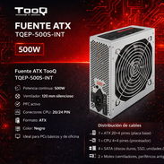 Vendo Fuente Tooq 500w nueva en caja - Img 53384668