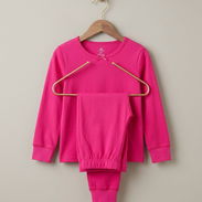 Set de Pijama de Dos Piezas Fucsia - Pulóver Manga Larga y Mono (Nuevo) - Img 56206882
