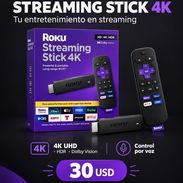 📺 Roku Streaming Stick 4K – Nuevo a estrenar | Configurado con IPTV - Netflix y Youtube - Img 57903610