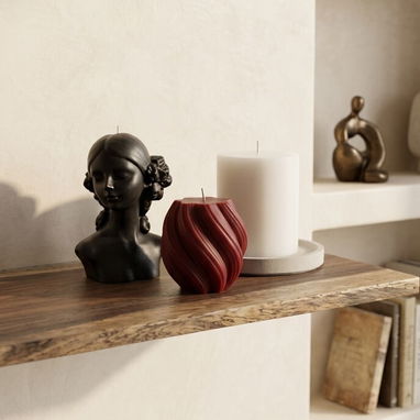Bellas Decoraciones para el cuarto, sala, multimuebles, portaincienso, joyeros. Diversas velas de colores. - Img 121783347