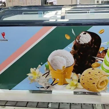 Exhibidora horizontal Jinghan de 13.5 pies - 4/4